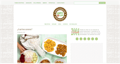 Desktop Screenshot of cocinadominicana.com